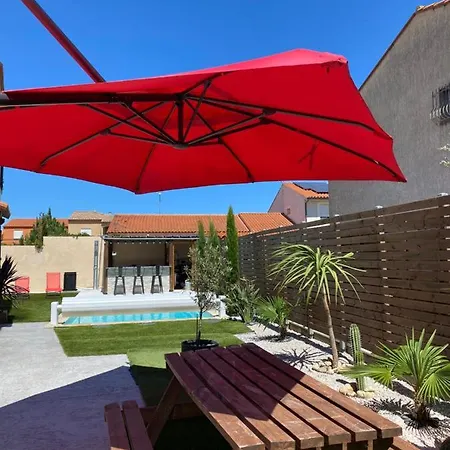 Jolie Climatisee Piscine Parking Villa *